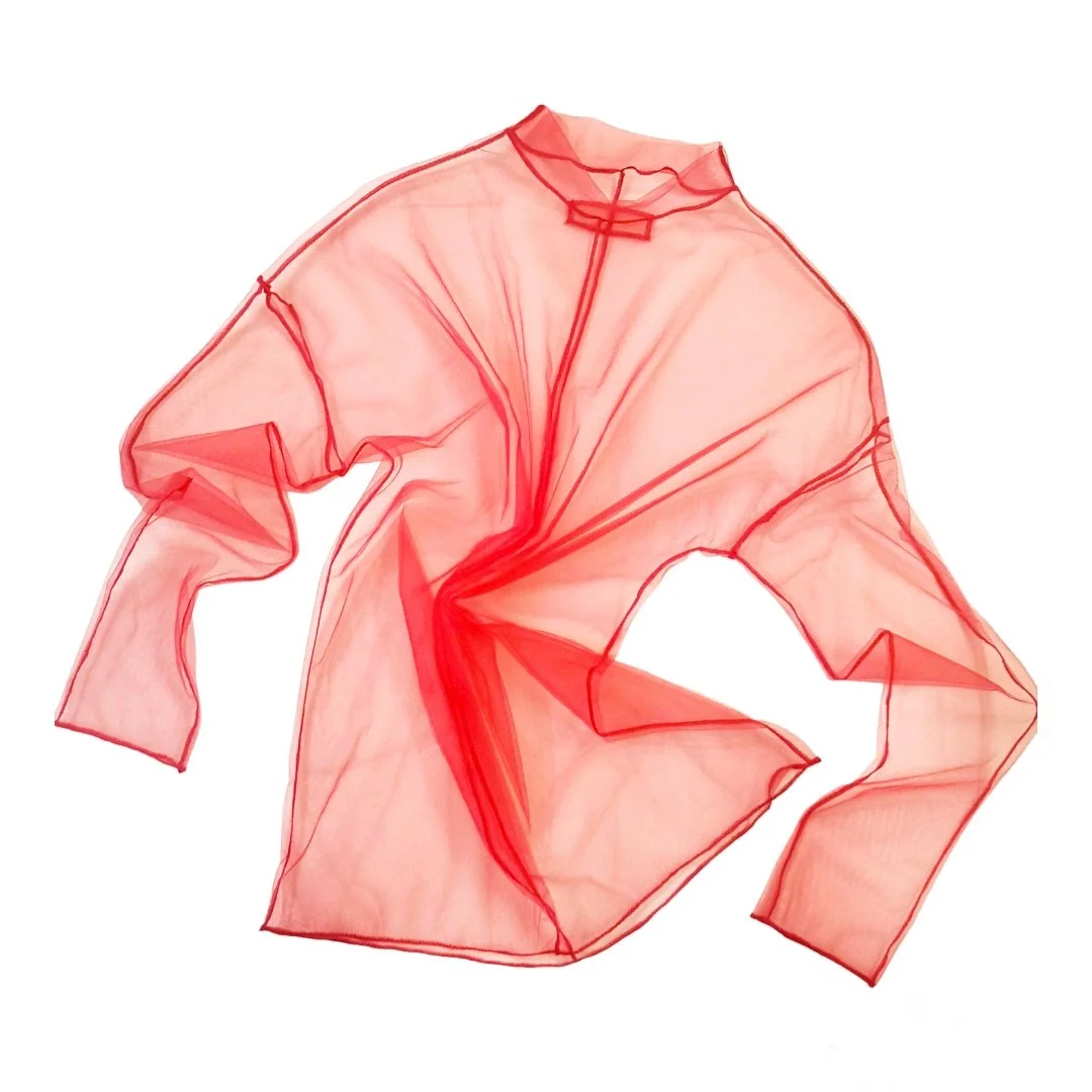 トップス Lumignon original Mellow Heart Tulle Top ⋆⸜ 𝟥/𝟤𝟦 𝟤𝟣:𝟢𝟢- ♥ 𝗌𝗍𝖺𝗋𝗍 ⸝‍⋆ ⁡ 甘めな気分な春